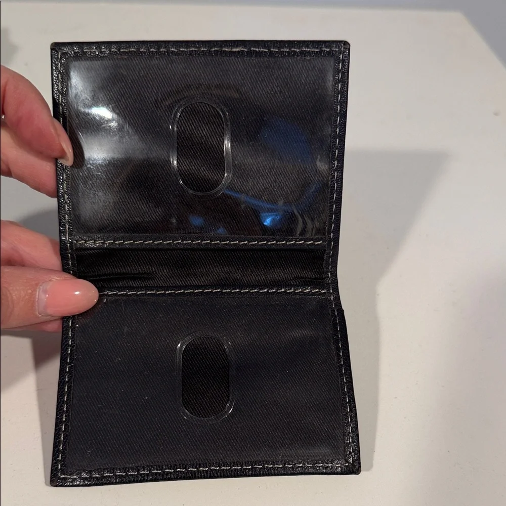 Black Leather Wallet